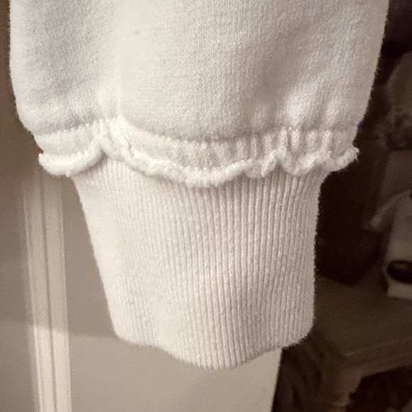 Hollister White Crewneck Sweatshirt University of Texas - Picture 8 of 9